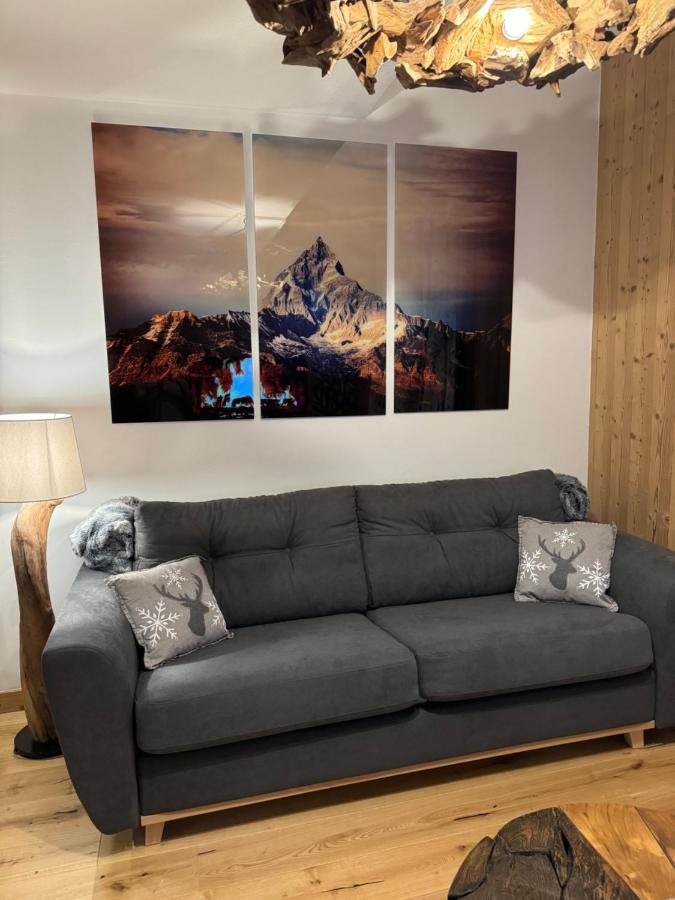Cocon Au Coeur De Chamonix Avec Parking Gratuit Apartment Bagian luar foto