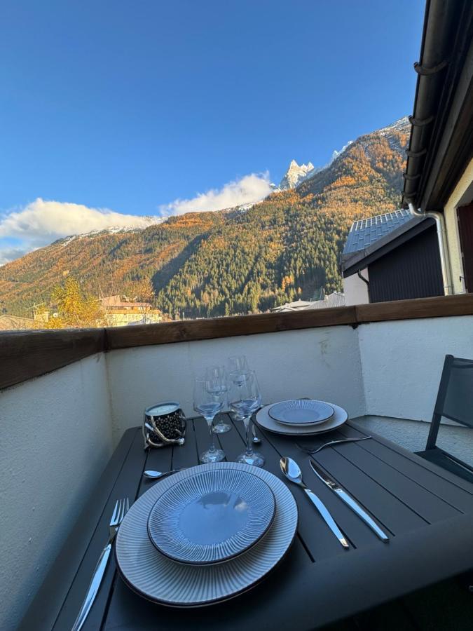 Cocon Au Coeur De Chamonix Avec Parking Gratuit Apartment Bagian luar foto